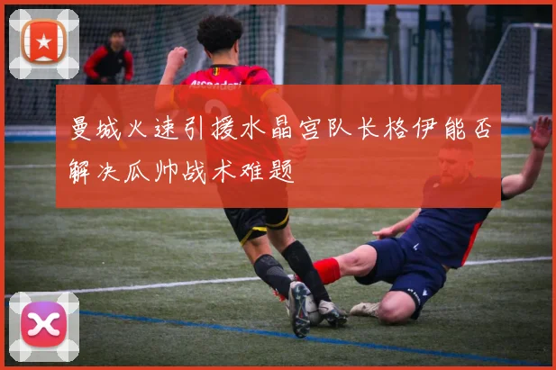 曼城火速引援水晶宫队长格伊能否解决瓜帅战术难题